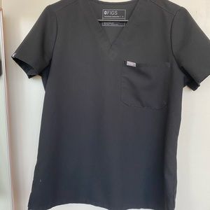 FIGS Black Small Scrub Set